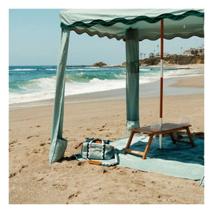 Business & Pleasure Co. - Lochstruktur Strandtuch | Grün