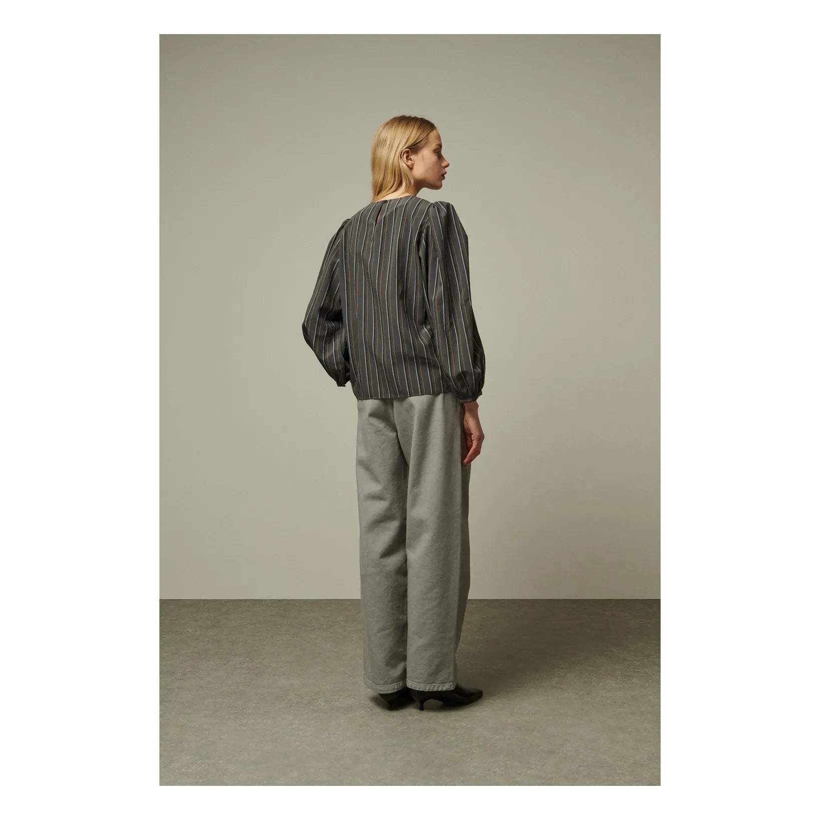 BELLEPIECE - Carry Coton pantolon | Gri