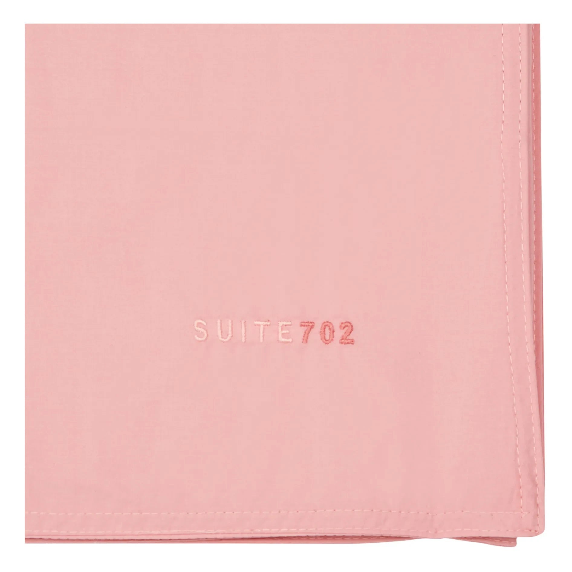 Suite 702 - Percale-Bettbezug aus Bio-Baumwolle | Puderrosa
