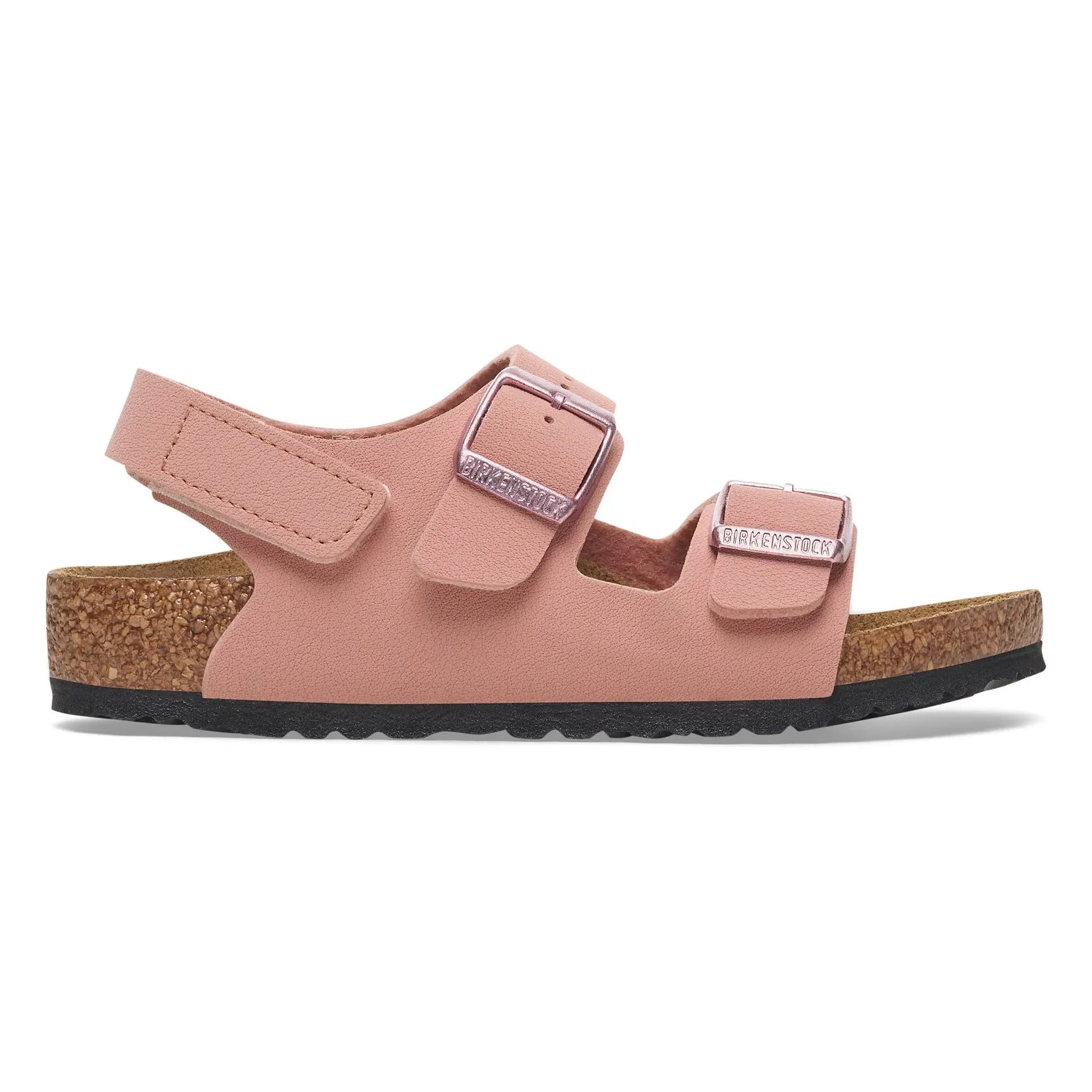 BIRKENSTOCK - Sandalen Milano AS Kinder Birko-Flor Birkibuc | Rosa