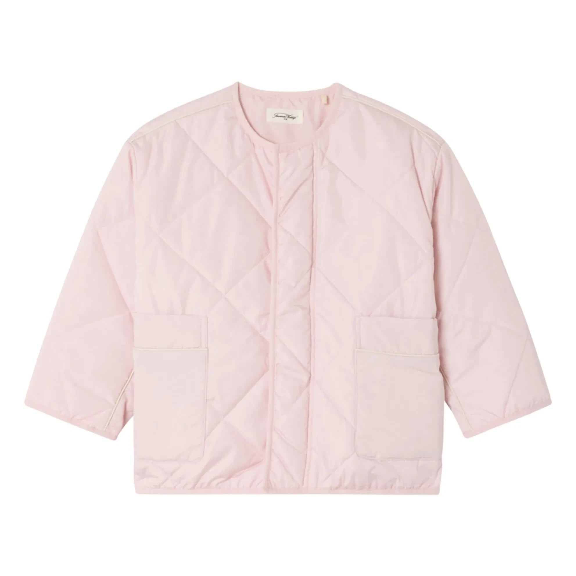American Vintage - Vowbay Wasserabweisende Steppjacke Recycelte Faser | Blassrosa