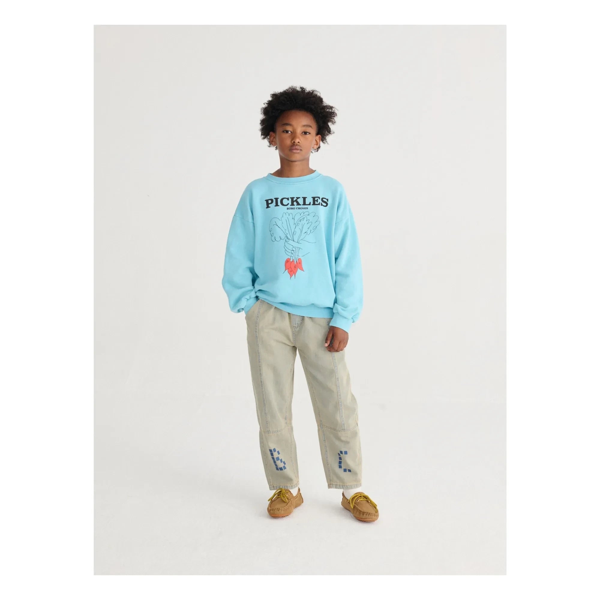 Bobo Choses - BC Jeans aus Bio-Baumwolle, gewaschen | Blau