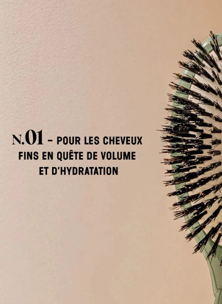 La Bonne Brosse - Die Universelle Haarbürste Nr. 01 - Pflege und Glanz | Pistaziengrün