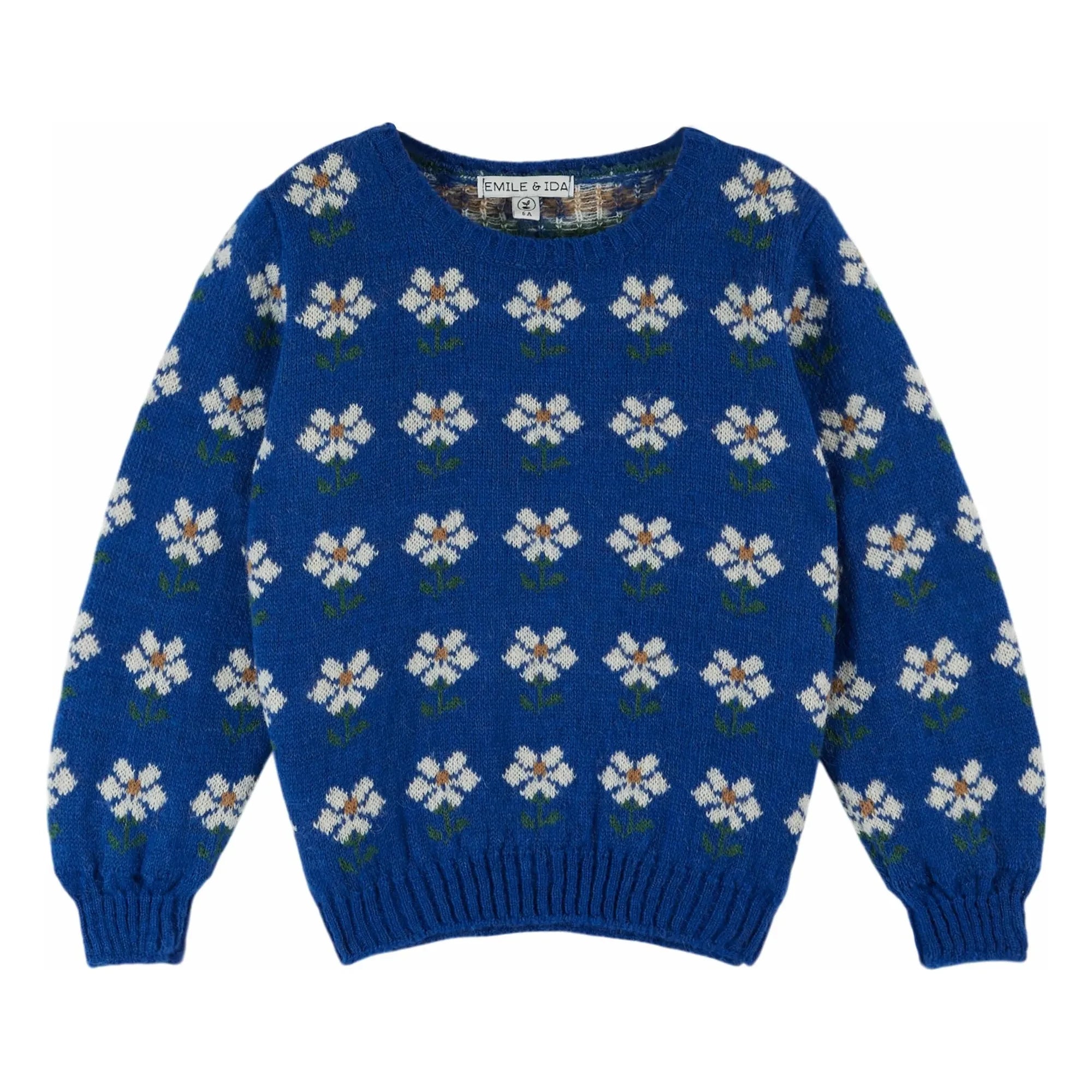 Emile et Ida - Marguerite Wollpullover | Königsblau