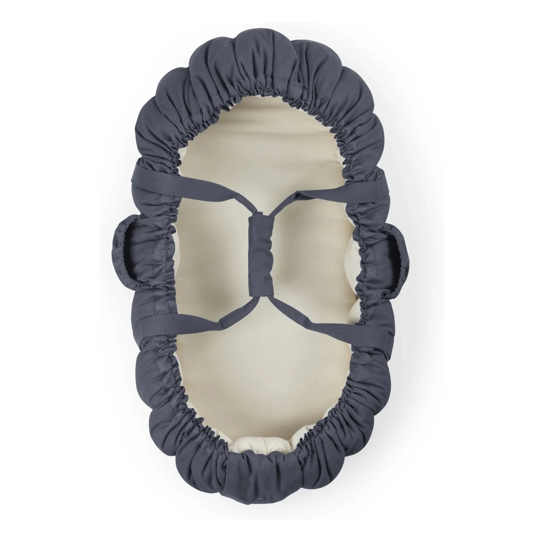 Sebra - 3-in-1 Baby-Pucktuch | Blau