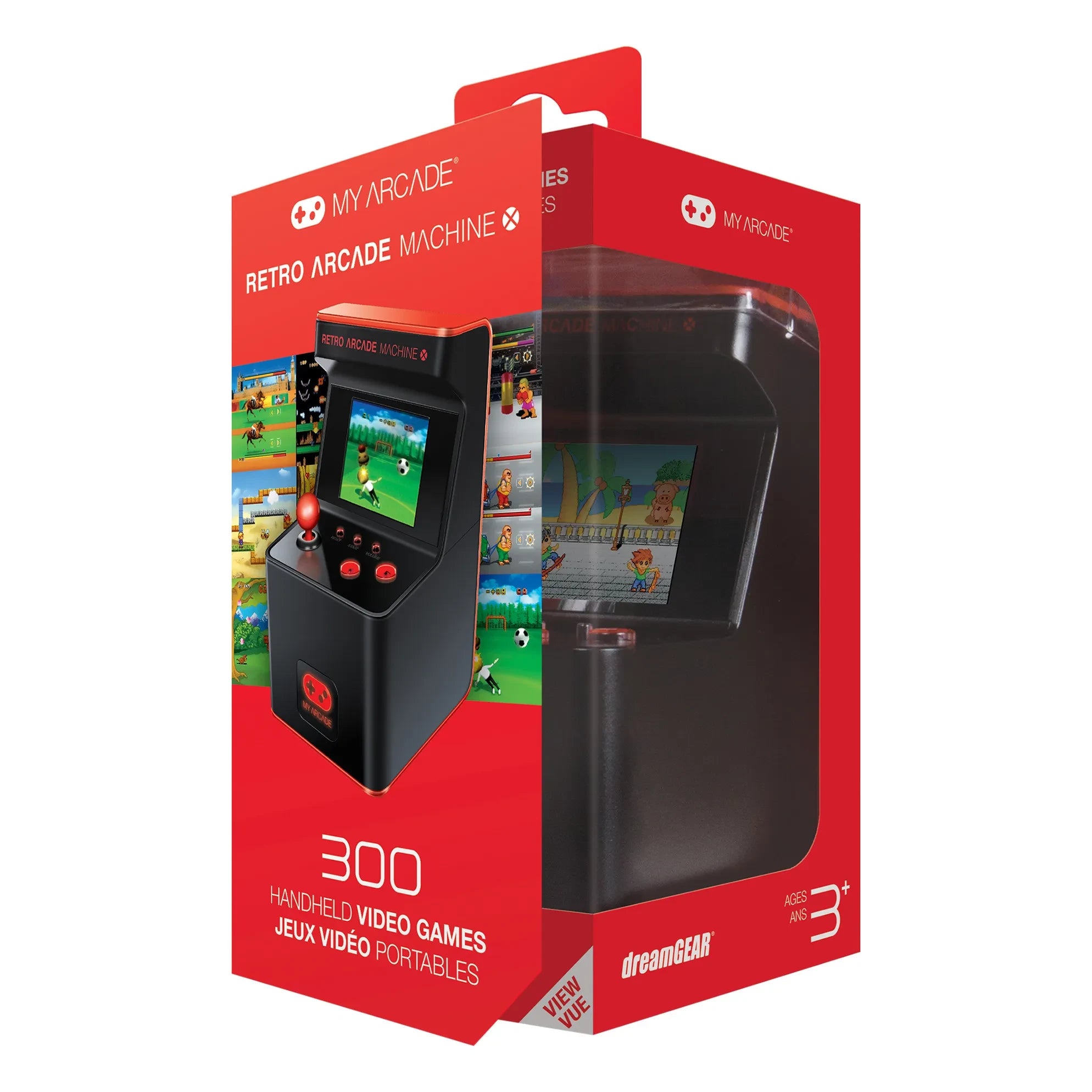 My Arcade - Mini Retro-Konsole mit 300 Spielen