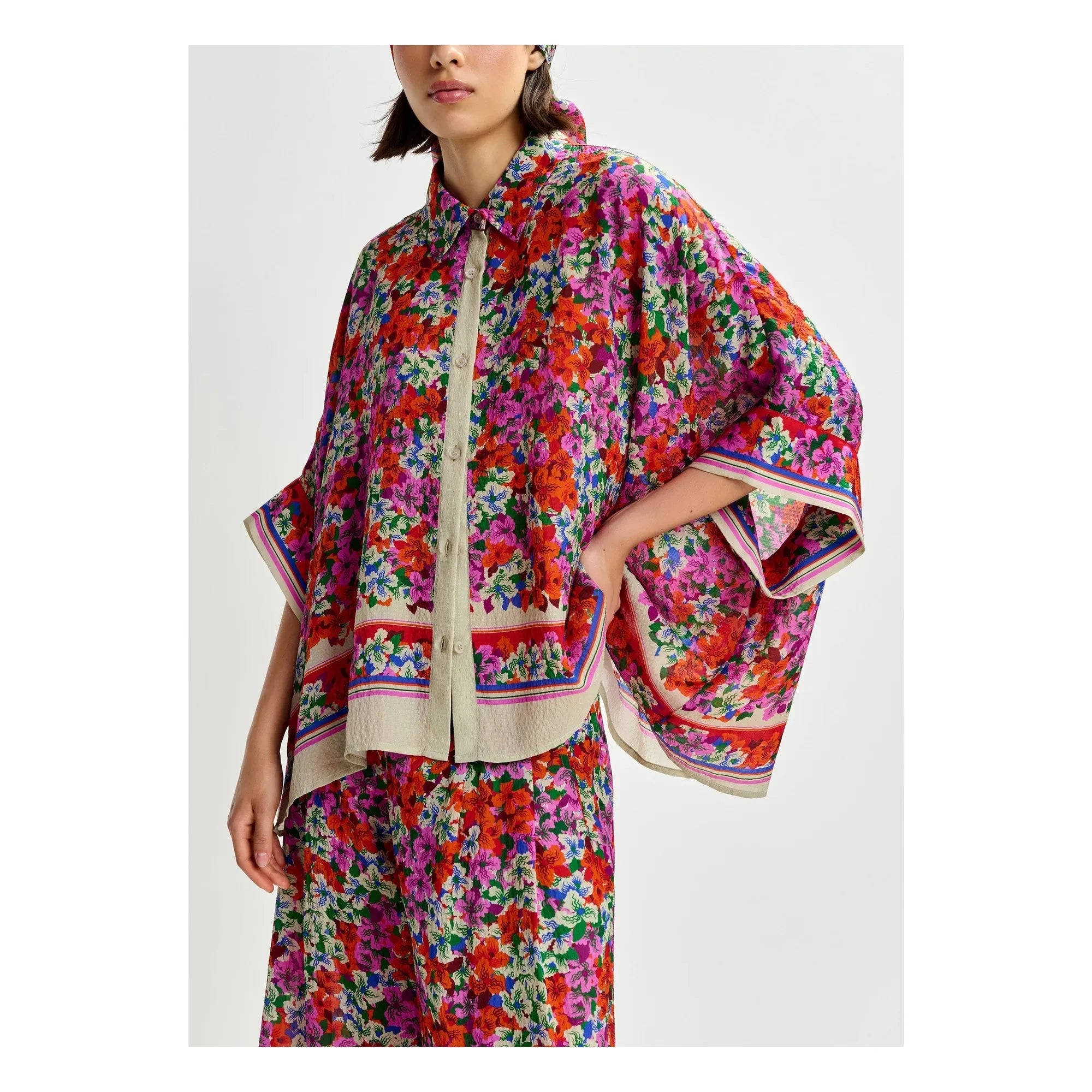 Essentiel Antwerp - Bluse Jirt | Himbeere