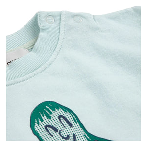 Bobo Choses – Mr. Pickles Bio-Baumwoll-Baby-Sweatshirt | Hellblau