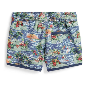 Ralph Lauren – Badeshorts aus recycelten Fasern | Blau