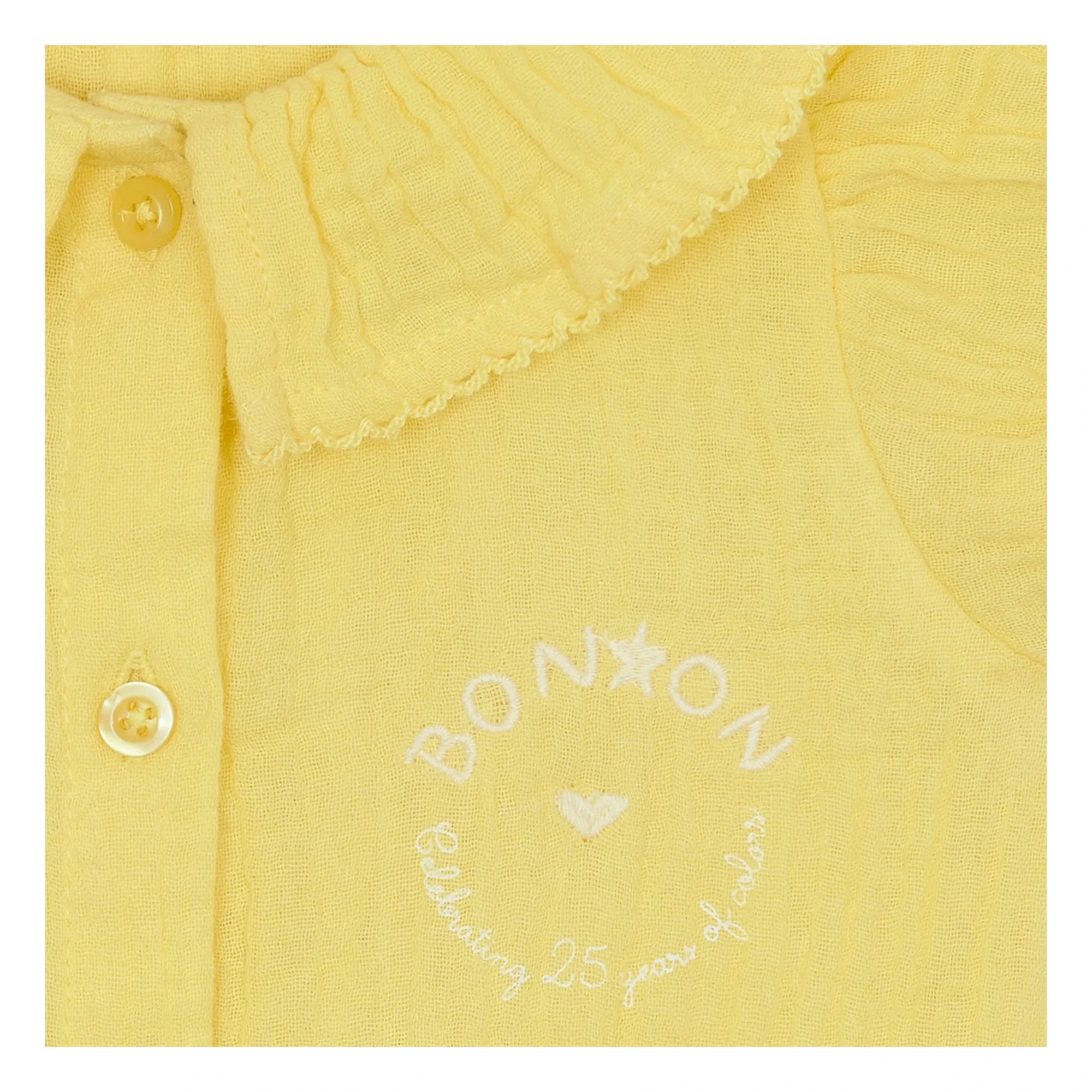 Bonton - Norma Claudine Kragen-Overall | Gelb