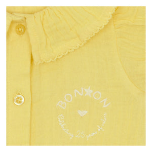 Bonton - Norma Claudine Kragen-Overall | Gelb