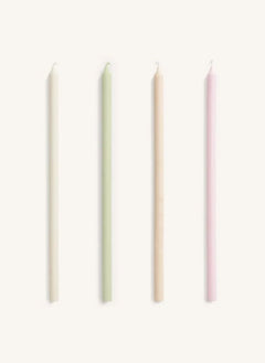 Hay - Stabkerzen - 4er-Set | Pastel