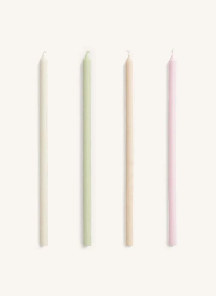Hay - Stabkerzen - 4er-Set | Pastel
