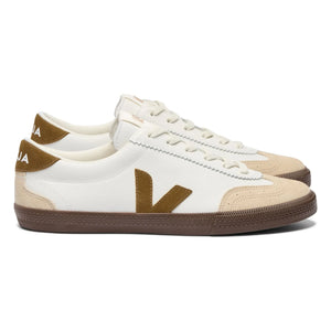Veja - O.T. Leder Volleyball Sneaker | Braun
