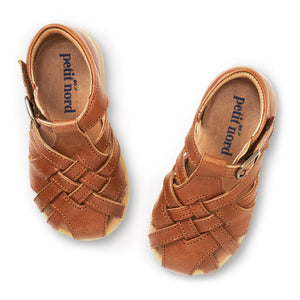 Petit Nord - Starter Diamond Scratch Sandalen | Cognac