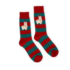 Legami - Weihnachtsstrümpfe Llama Größe 41-47 - Perfekte Passform!