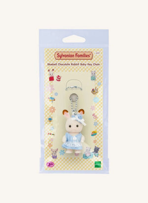 Sylvanian Families - Schokoladen Babykaninchen Schlüsselanhänger - Blau