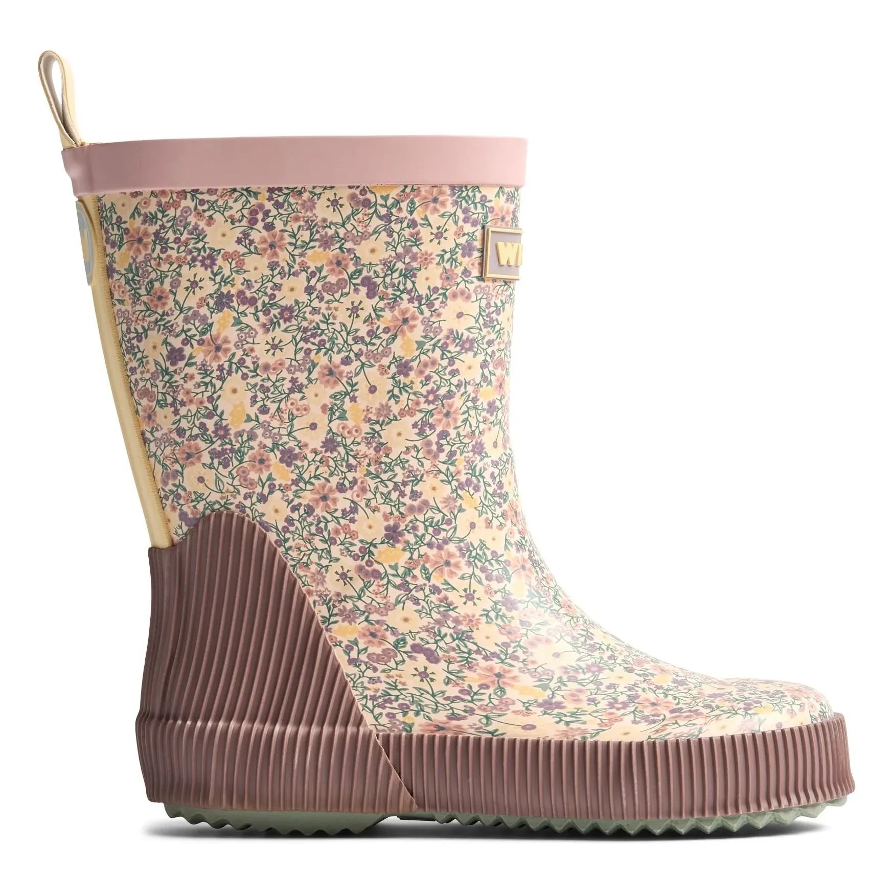 Wheat - Welly Fleuries Regenstiefel | Blassrosa