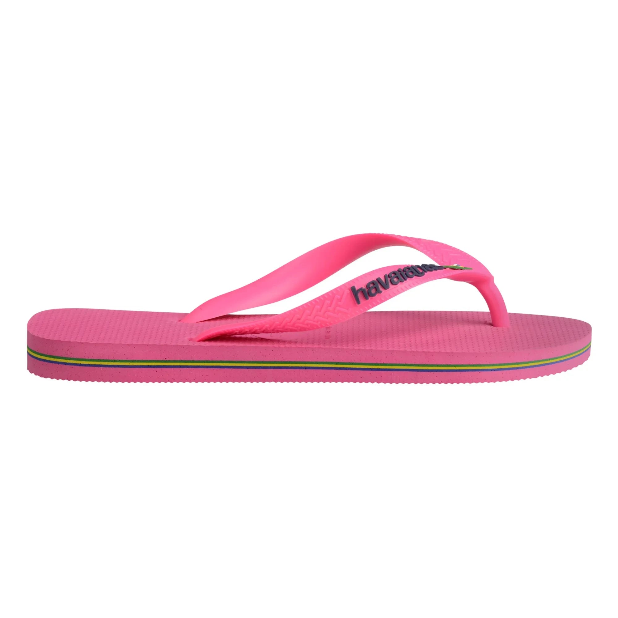 Havaianas - Brasil Logo Neon Zehentrenner | Pink