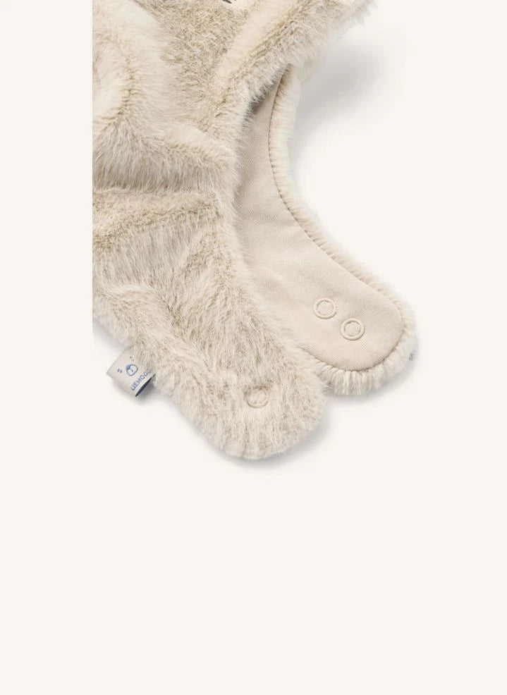 Liewood - Chapka Fur Lillie Rabbit Recyceltes Fleece | Beige