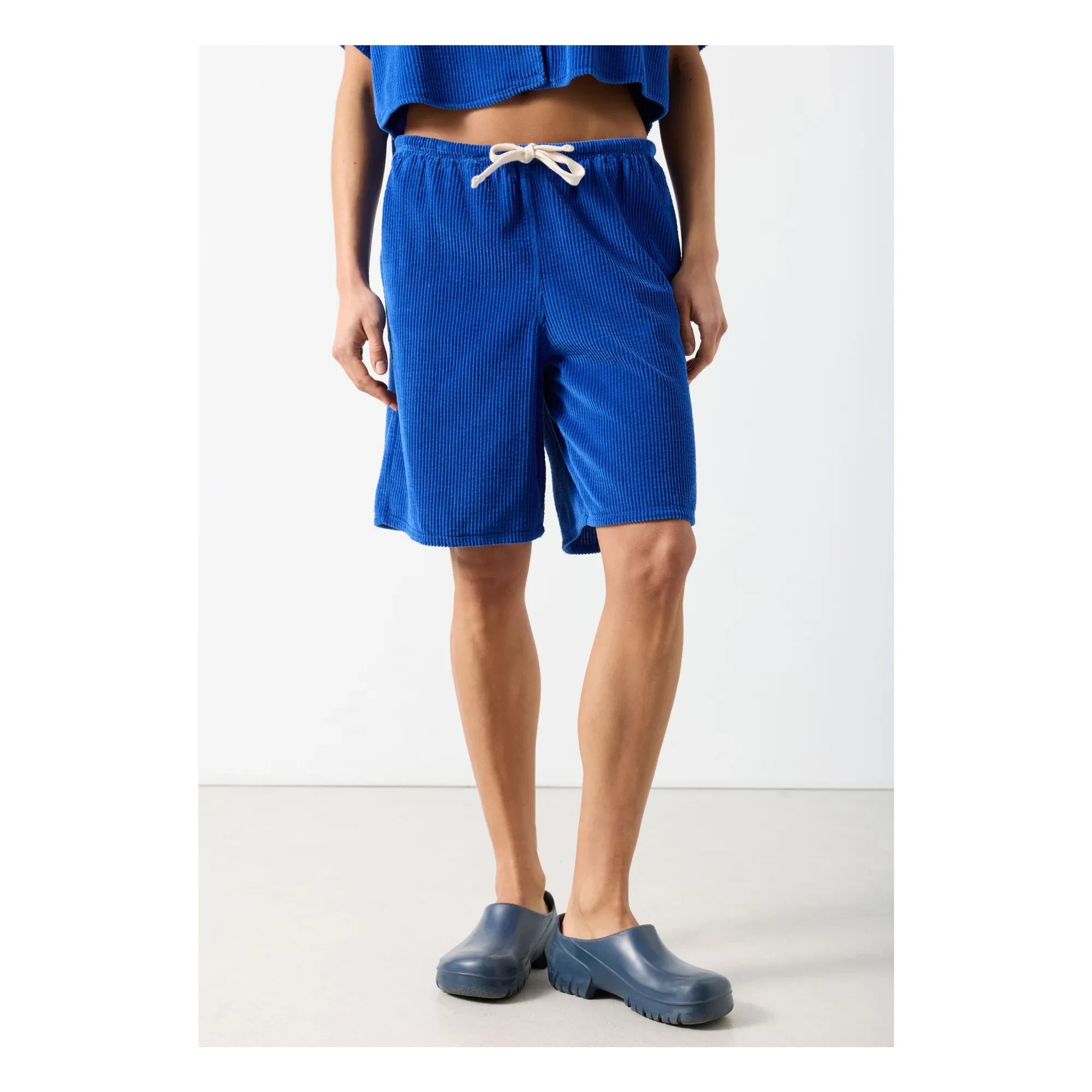 American Vintage - Padow Baumwollshorts | Blau