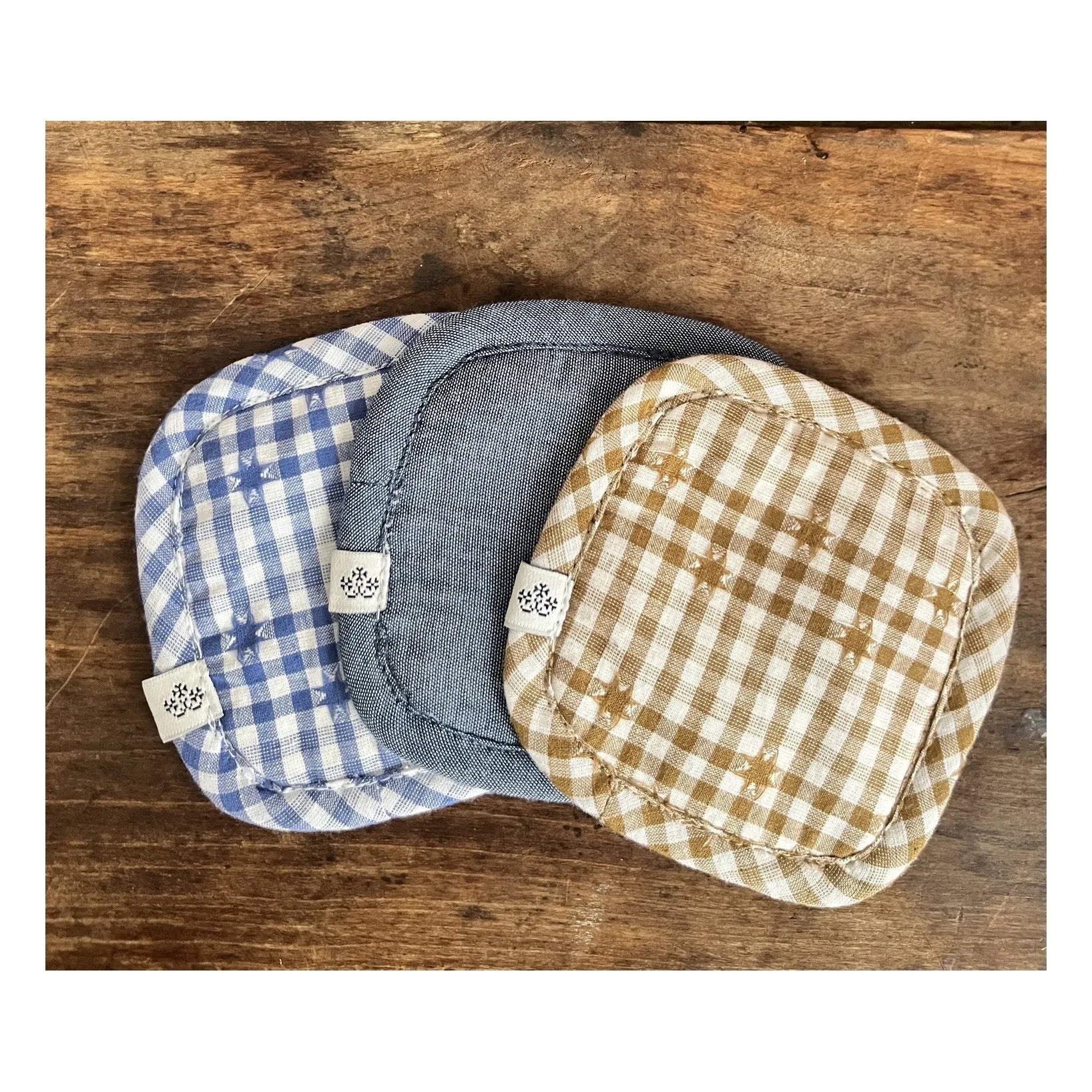 Editions Aimable - Dimitri Terlikler - 3'lü Set | Mavi Chambray