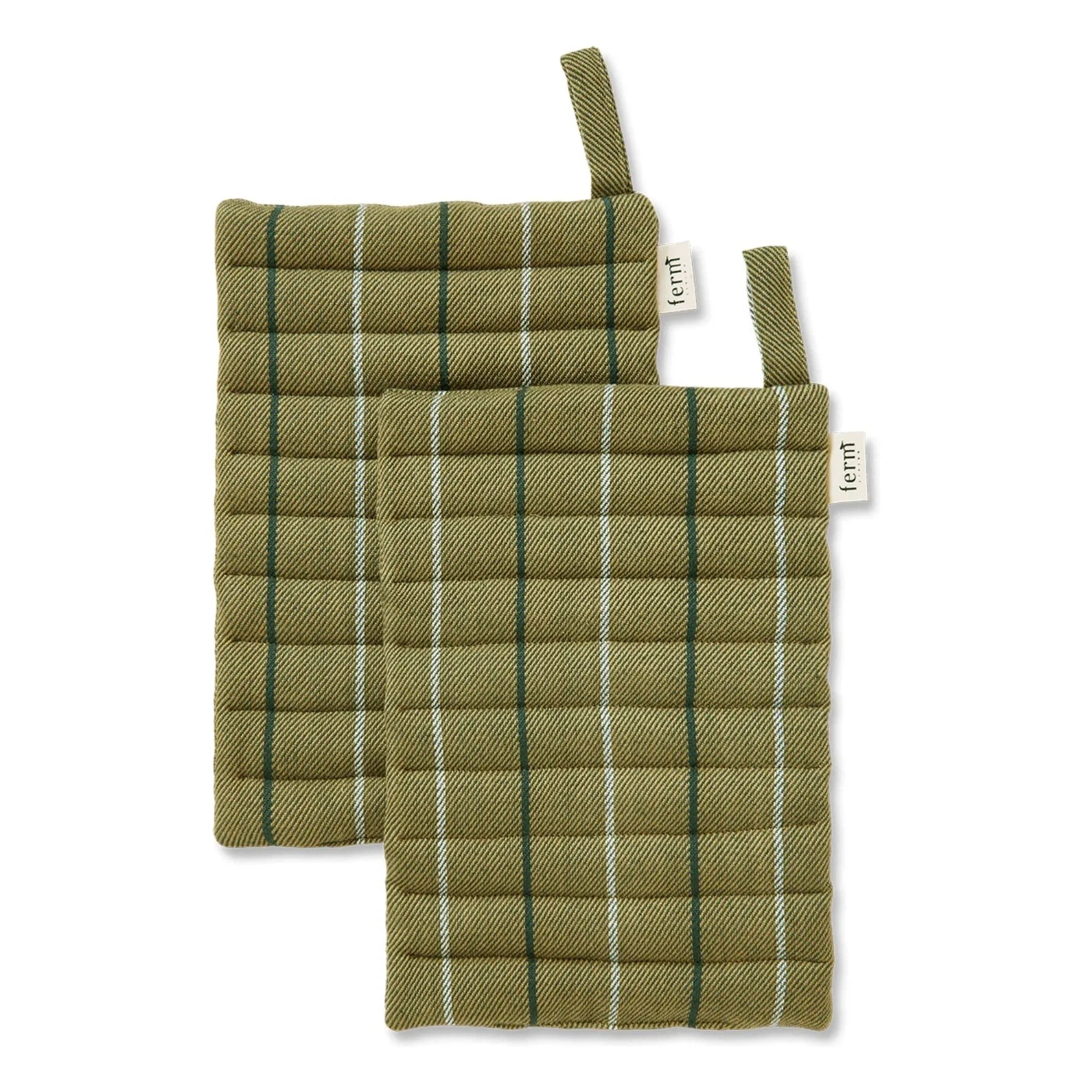 Ferm Living – Ito Topflappen – 2er-Set | Grün
