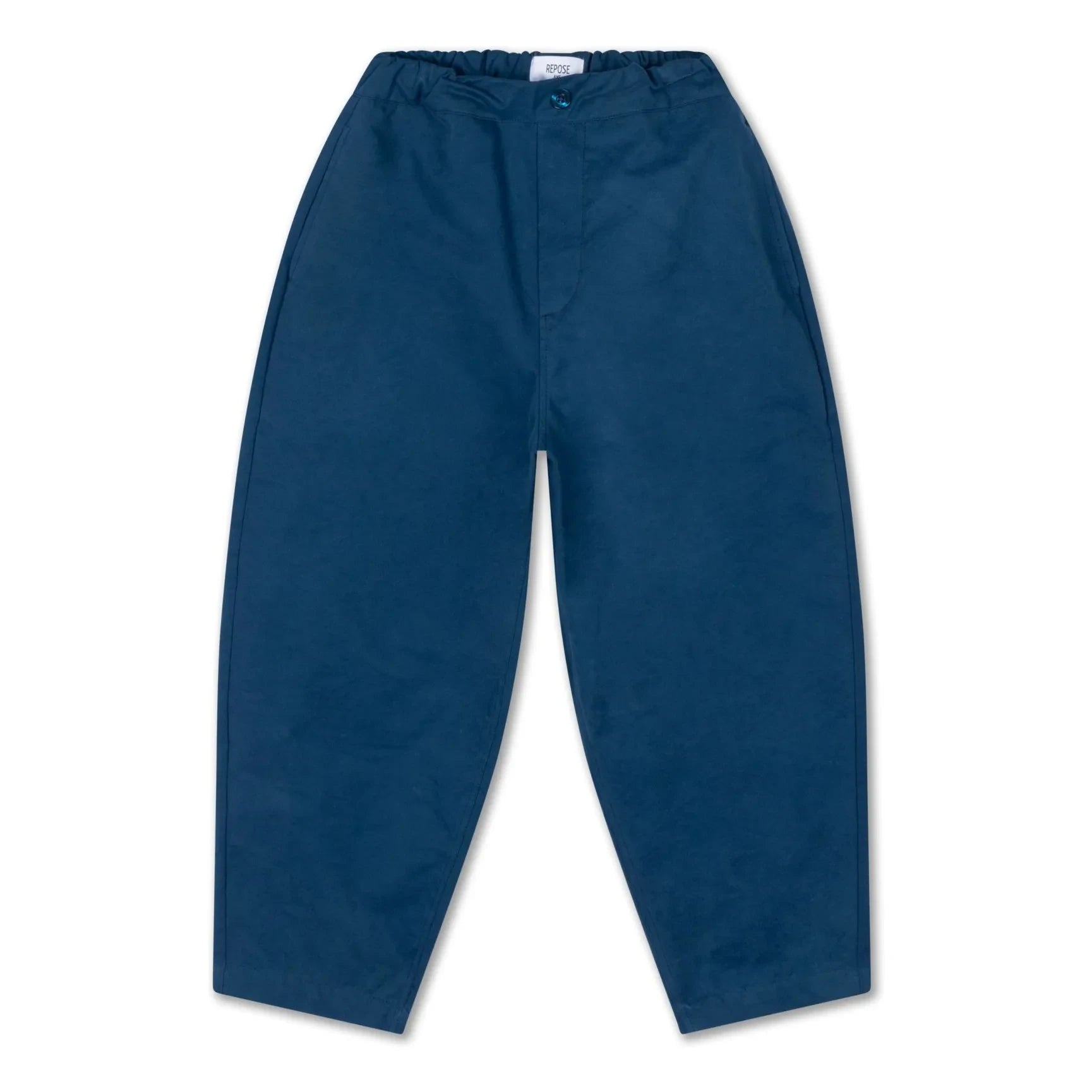 Repose AMS - Bio-Baumwolle Weite Hose Verstellbar | Blau