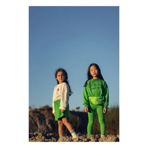 Mini Rodini - Zum Mond und zurück Tasche Recycelte Faser | Fluoreszierendes Grün
