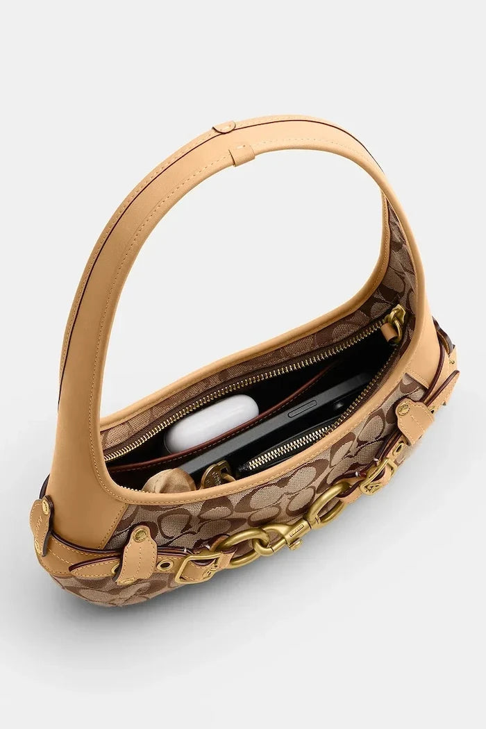 Coach Belted Ergo Shoulder Bag 26 kadın hobo çanta