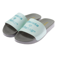 Tocoto Vintage - Bunte Badesandalen | Türkis