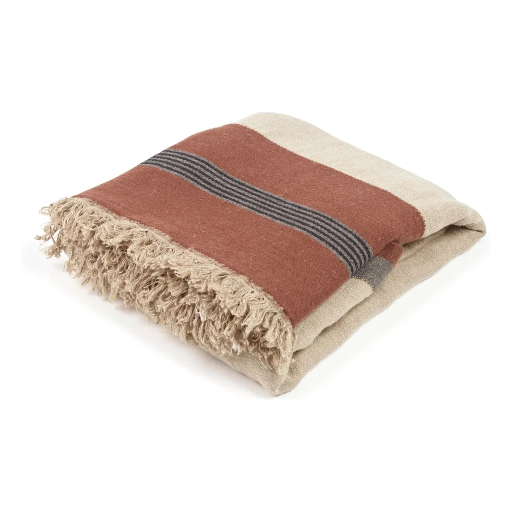 Libeco - Leinen-Tagesdecke Sienna | Braun