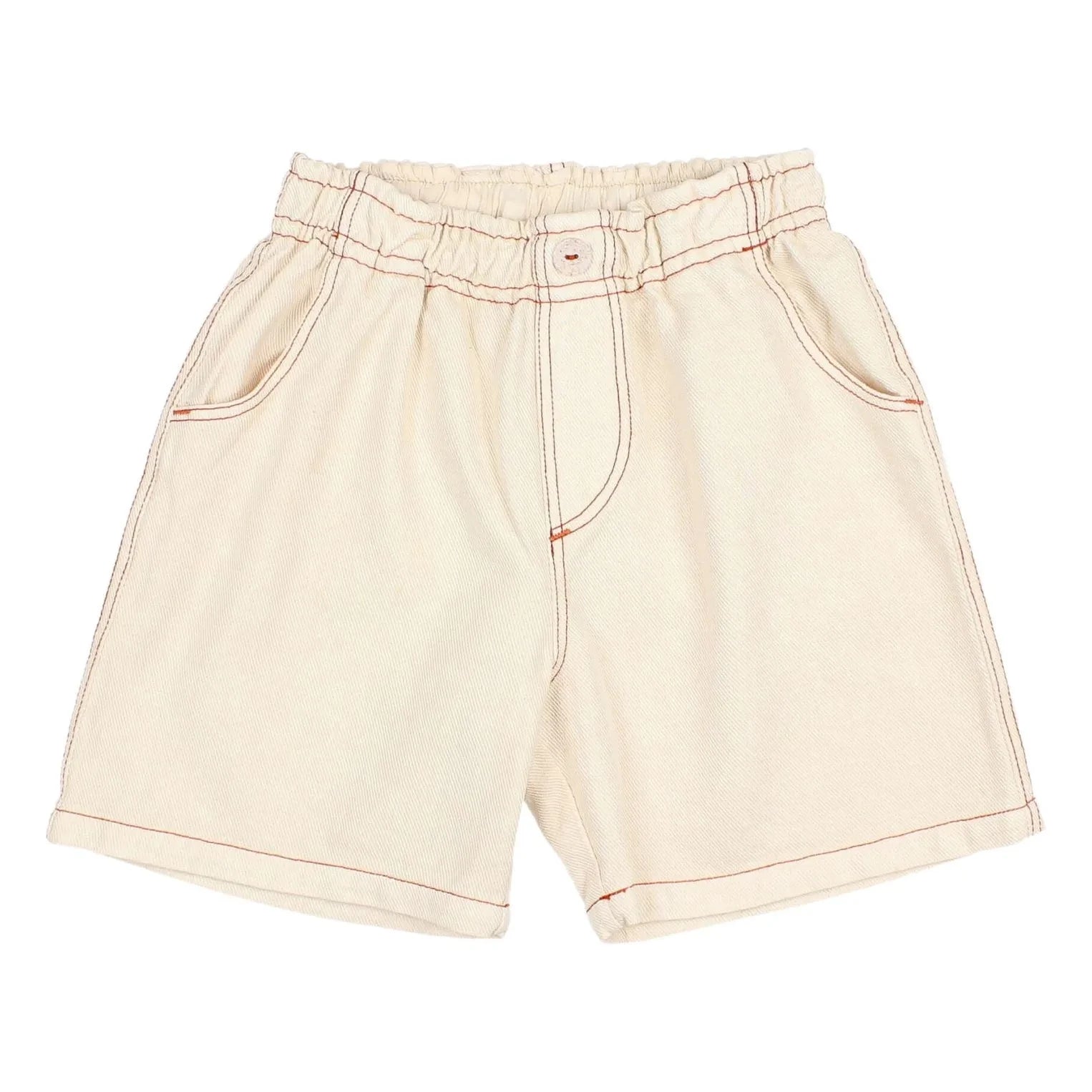 Búho – Jeansbermudashorts aus Lyocell | Ecru