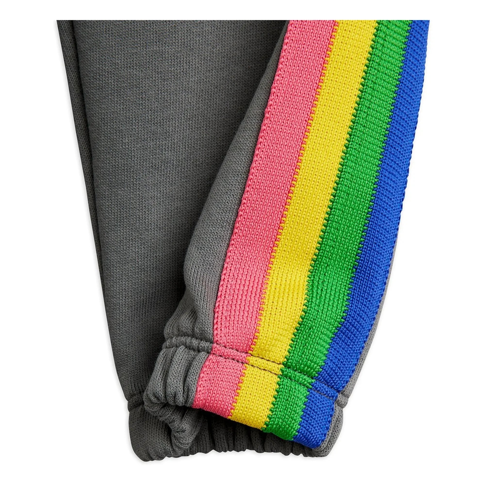 Mini Rodini - Arc en Ciel Jogginghose aus Bio-Baumwolle | Grau