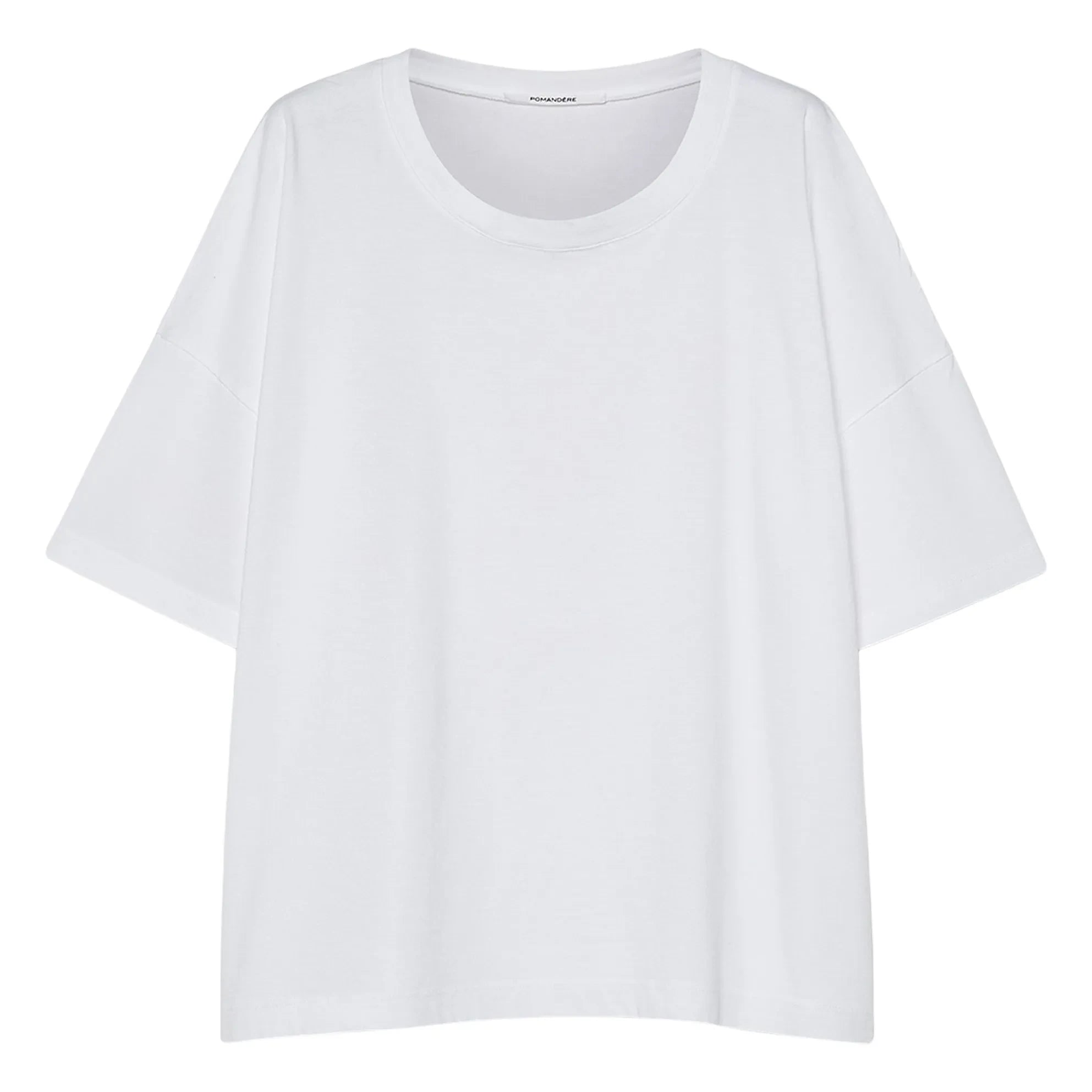 Pomandère - T-Shirt aus Baumwolljersey | Weiß