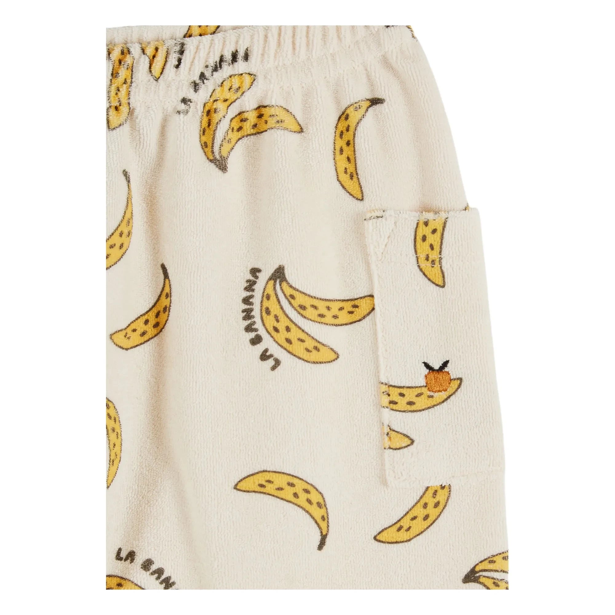 Emile et Ida – Bio-Baumwolle Bananen Sarouel Hose | Creme