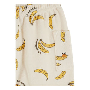 Emile et Ida – Bio-Baumwolle Bananen Sarouel Hose | Creme