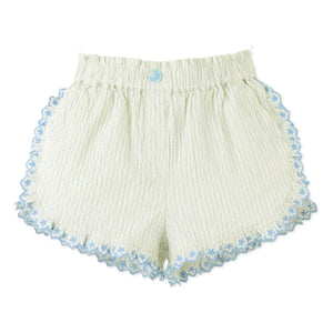 Gingersnaps - Isabel Gestreiftes Oberteil und Shorts-Set | Blau