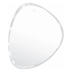 M Nuance - Facettierter Extraflacher Spiegel - Rund 50,5 x 62 cm