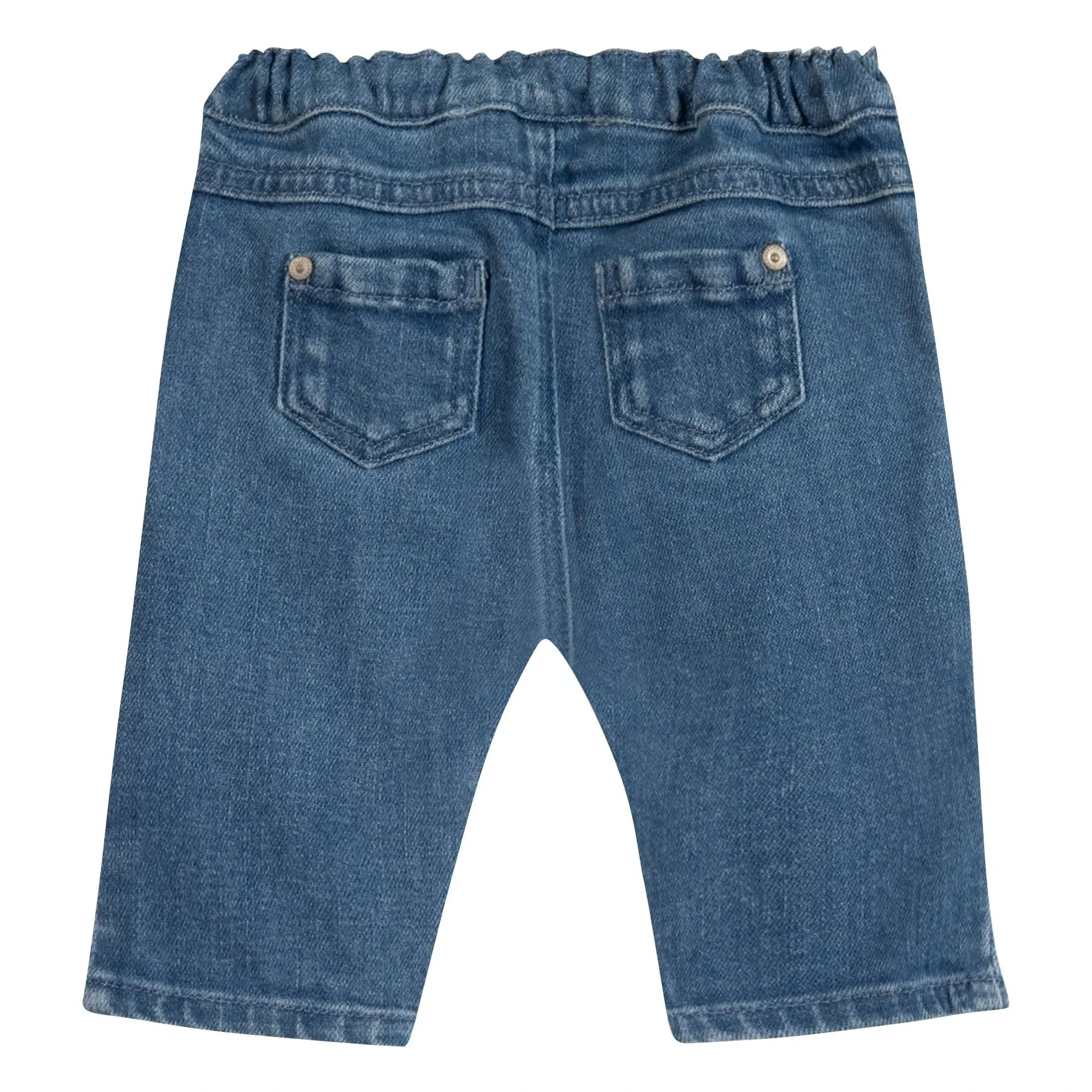 Tartine et Chocolat - Unifarbene Baby-Jeans | Blau