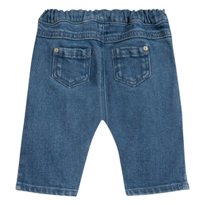 Tartine et Chocolat - Unifarbene Baby-Jeans | Blau