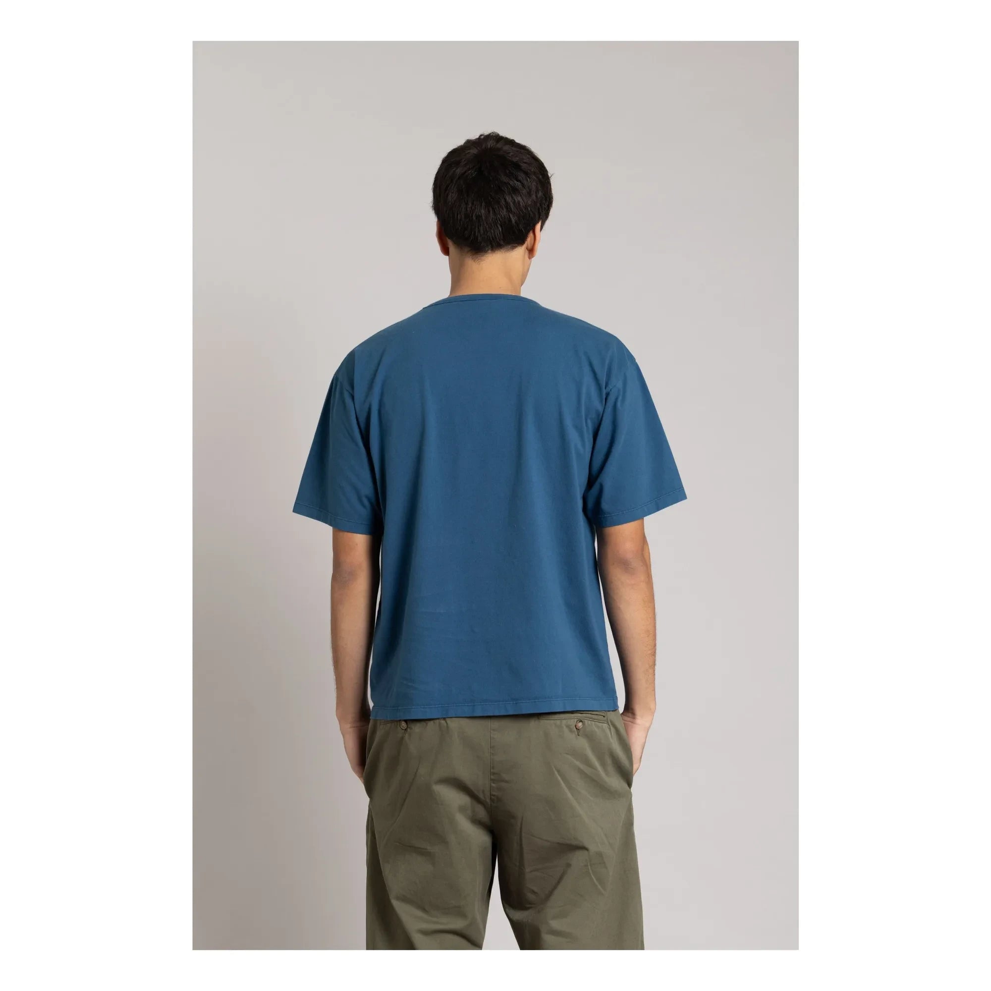 Smallable Man - Solal Bio-Baumwoll-T-Shirt | Blau