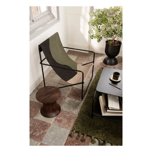 Ferm Living - Spin Hocker - FSC Holz | Braun