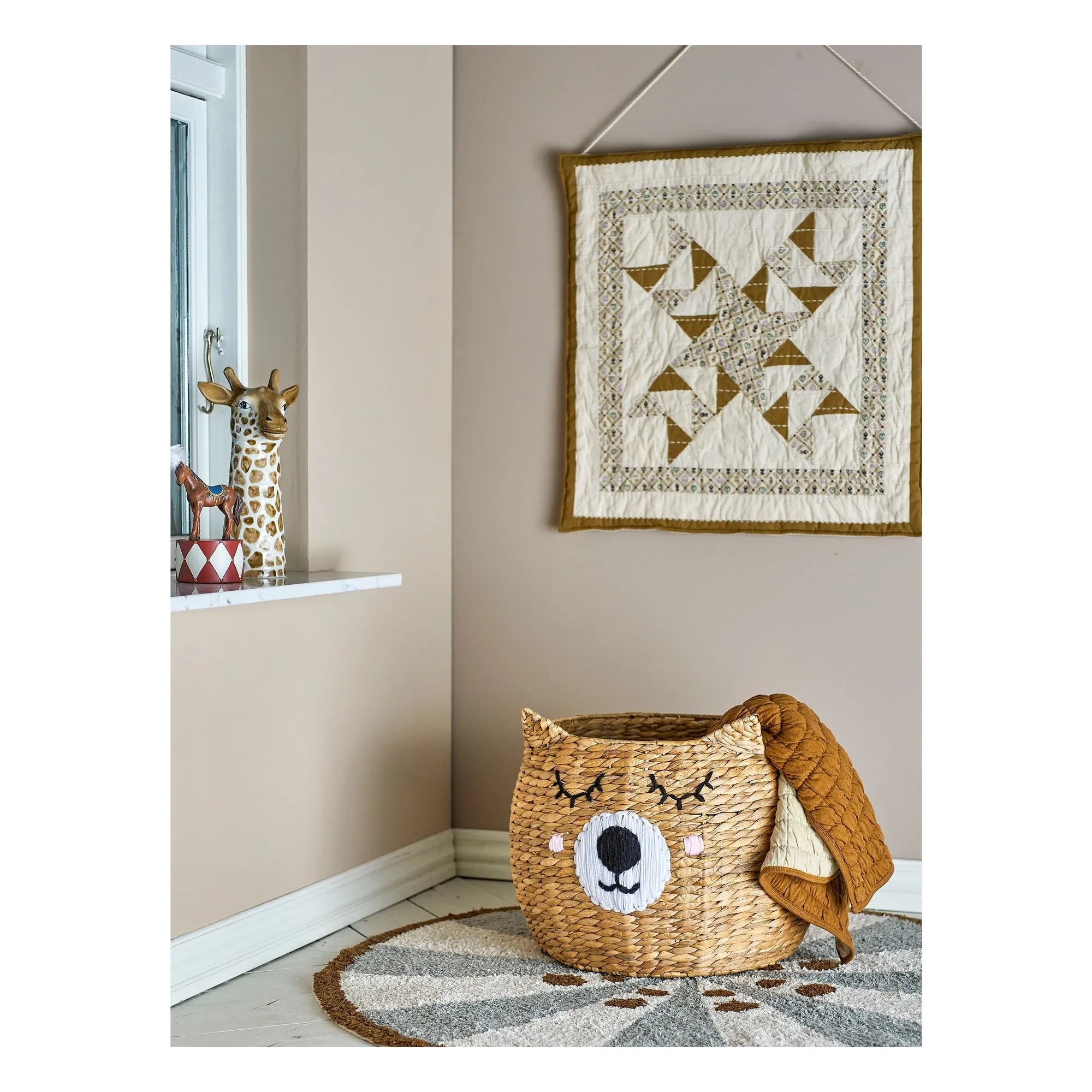 Bloomingville Mini - Eman Aufbewahrungskorb | Beige