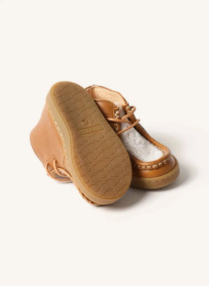 Lazare - Octave Gepolsterter Erste-Schritte-Schuh | Camel