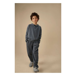 Gray Label - Bio-Baumwoll-Poloshirt | Graublau