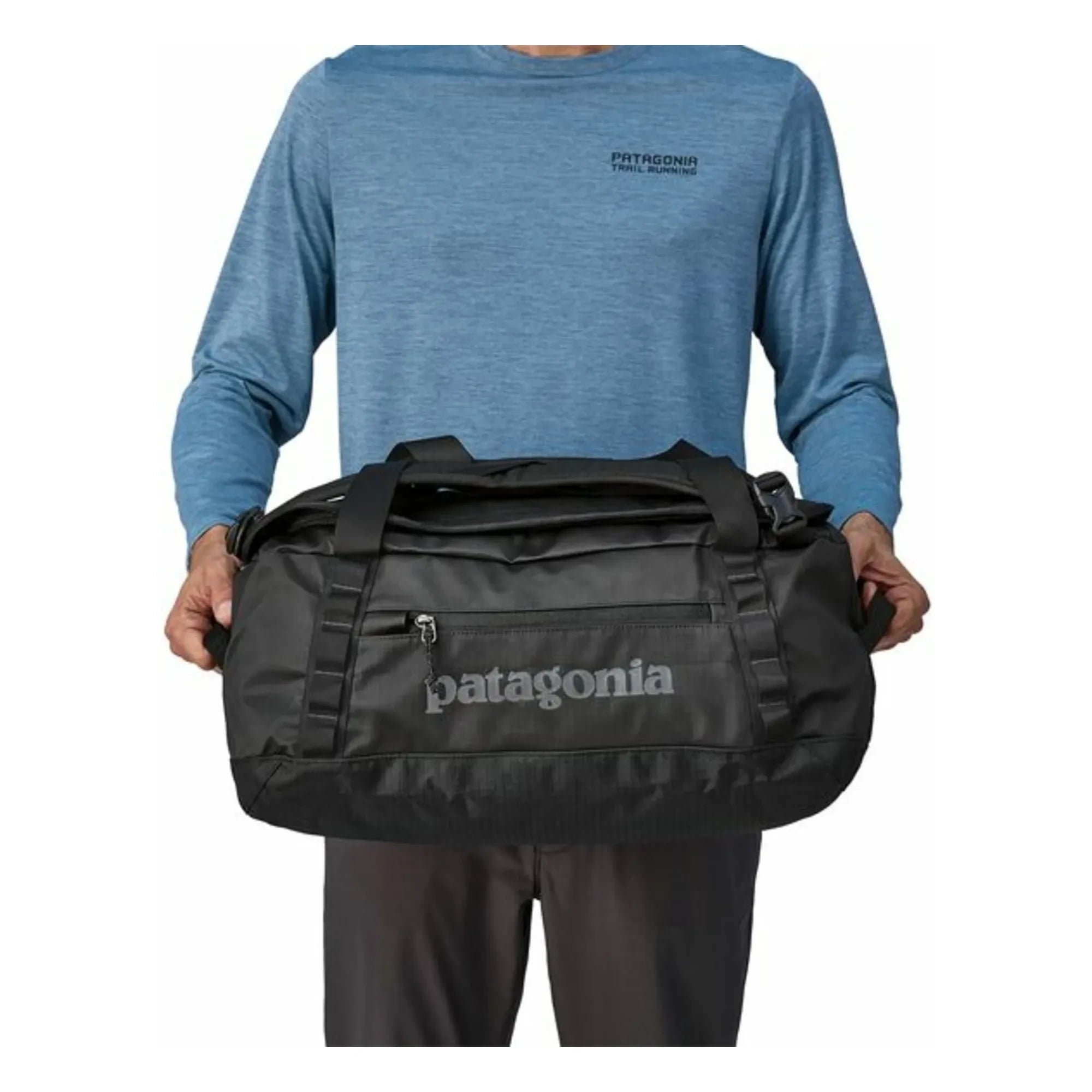 Patagonia - Black Hole Duffel 40L Rucksack aus recycelten Fasern | Schwarz