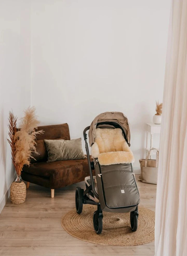Kaiser - Dublas 2.0 universeller Lammfell-Fußsack | Khaki