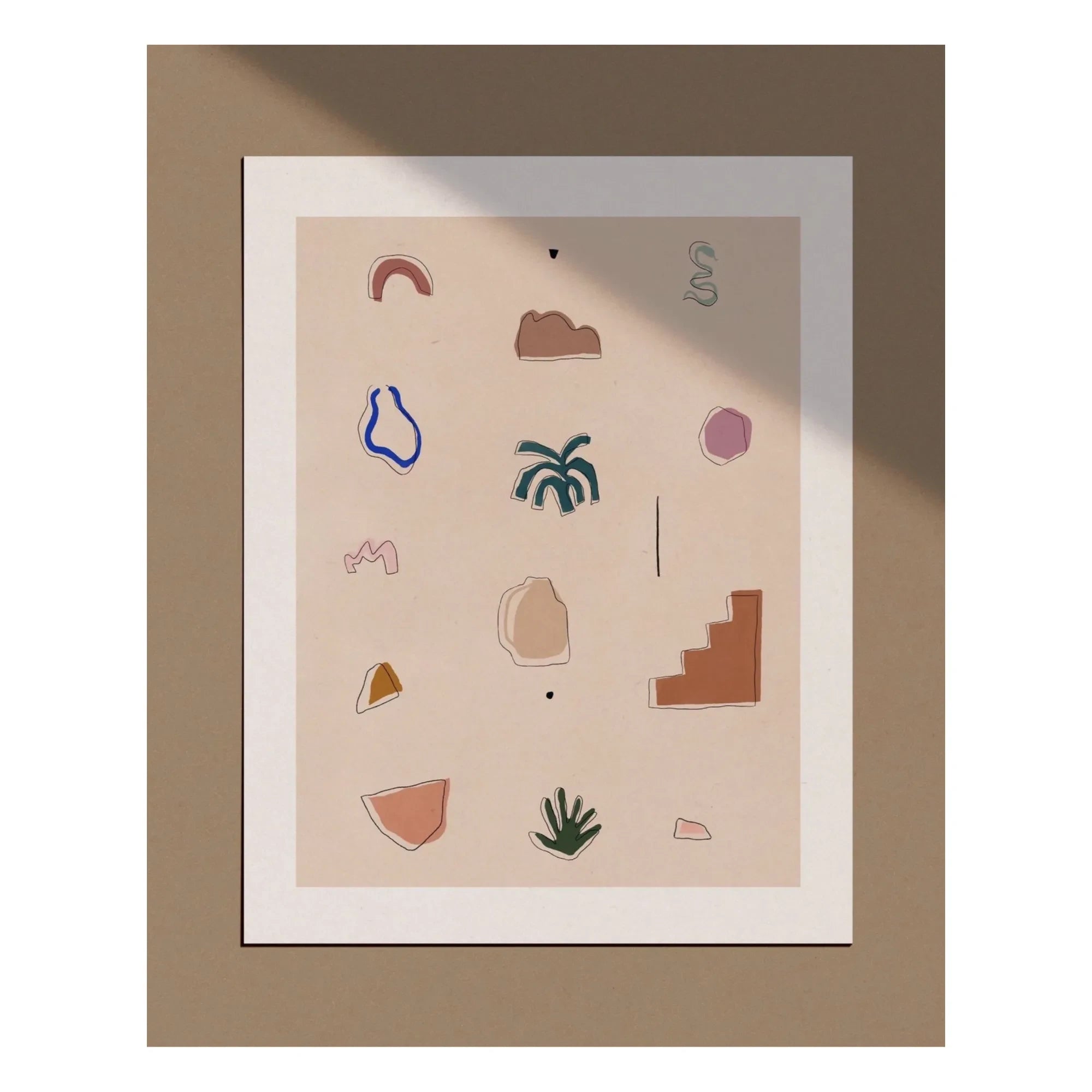 Carla Llanos – Desert Breezes Poster
