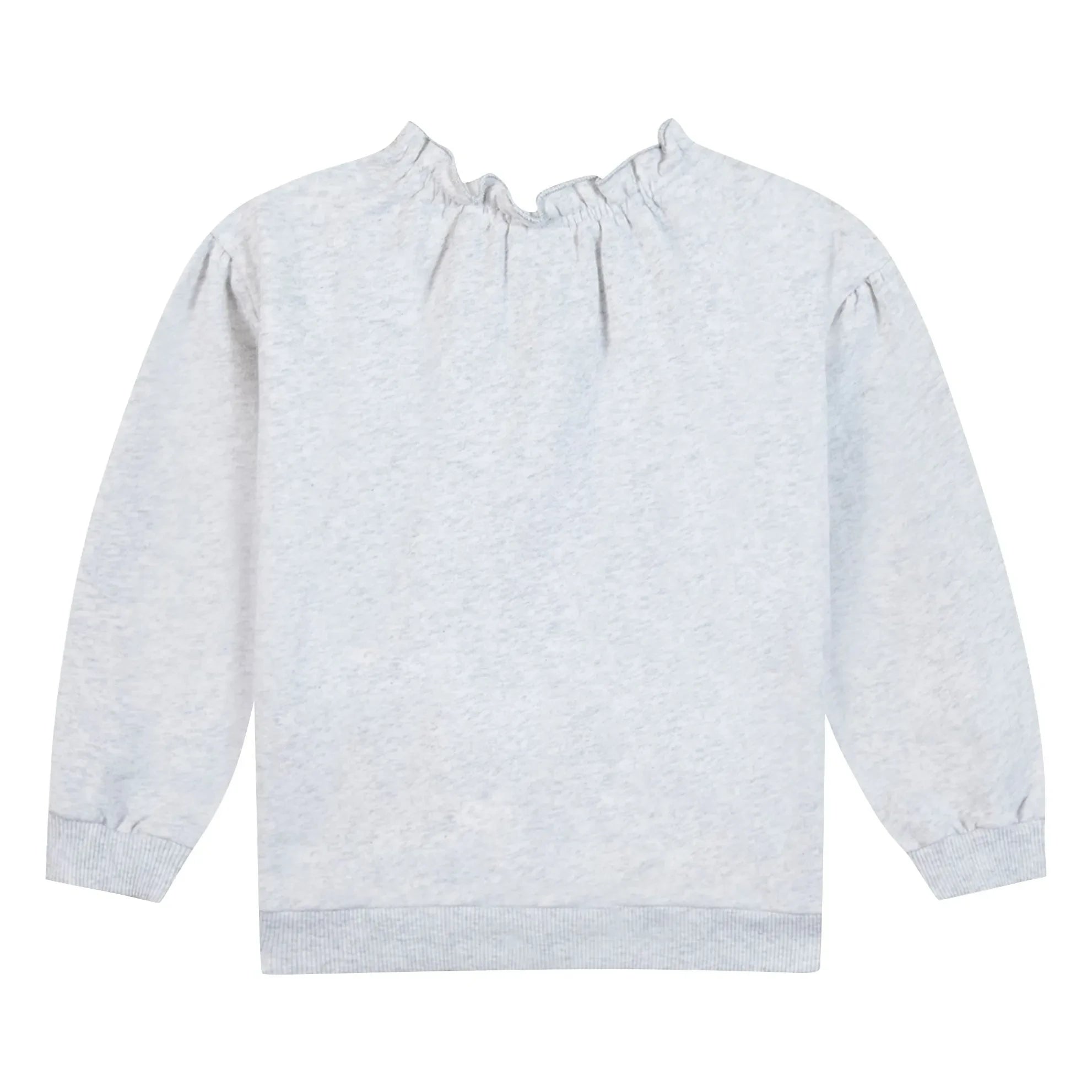 Bonton - Gepunktete New York Fleece-Strickjacke | Grau